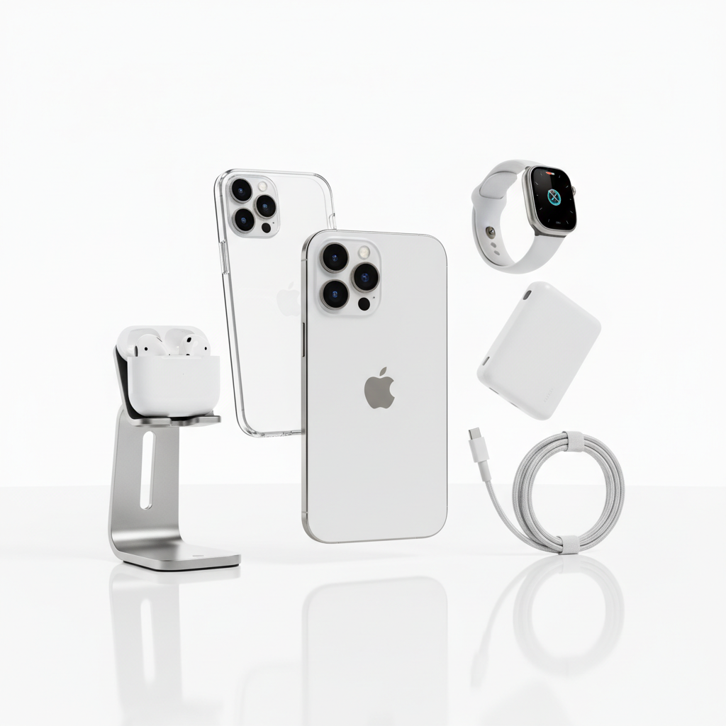 White Theme iPhone Product Image